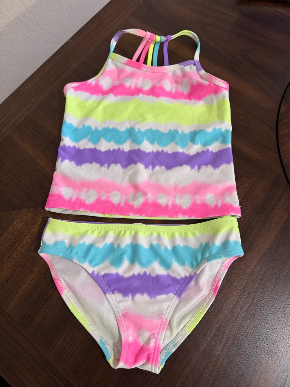 Children’s Place Girl’s Tie-dye Tankini Size 5/6